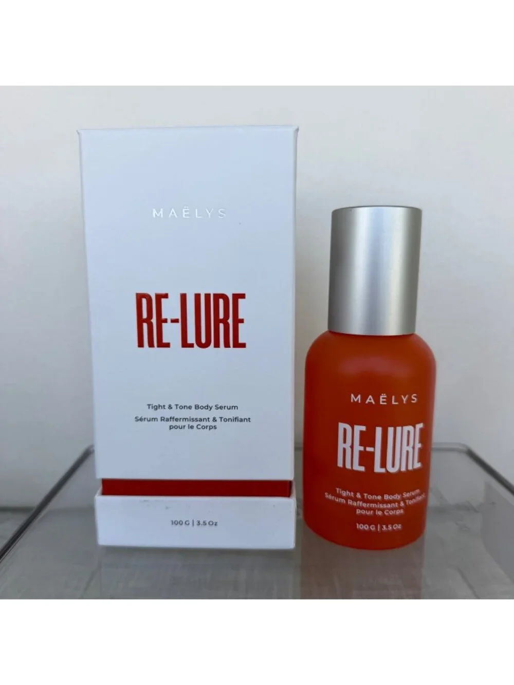 $69 NEW MAELYS RE-LURE TIGHT & TONE BODY SERUM 3.5OZ